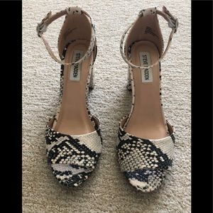 Steve Madden block heels.  Excellent condition.